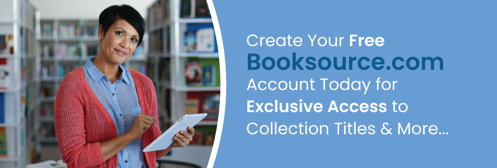 Create Booksource Account