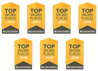 Top Work Places Banner